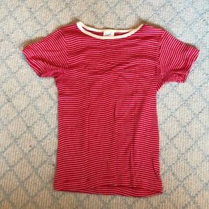 Edith A Miller striped t-shirt